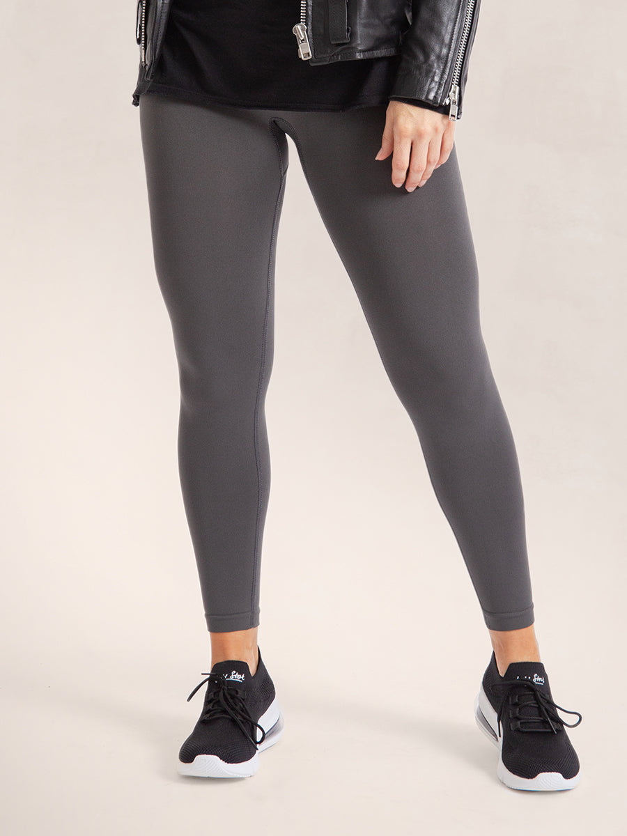 High Waist Shaping tights - Dark grey - Ladies