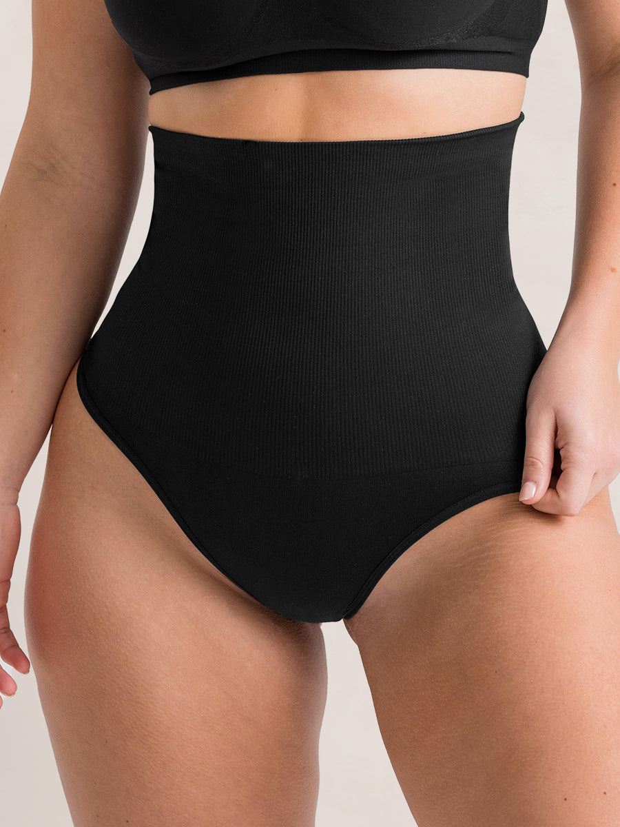 High Waist G String Shaping Thong | Thong Waist Shaper