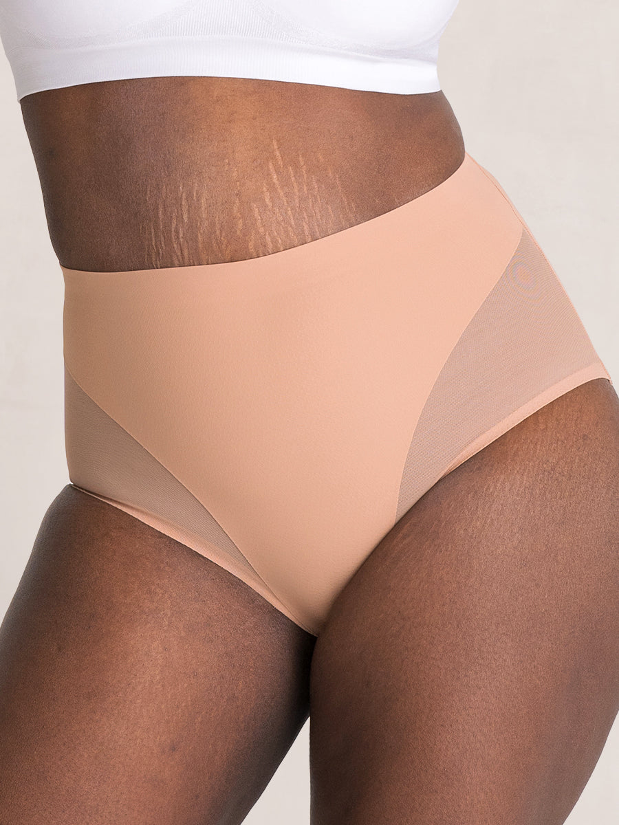 Seamless Power Mesh Shaper Brief