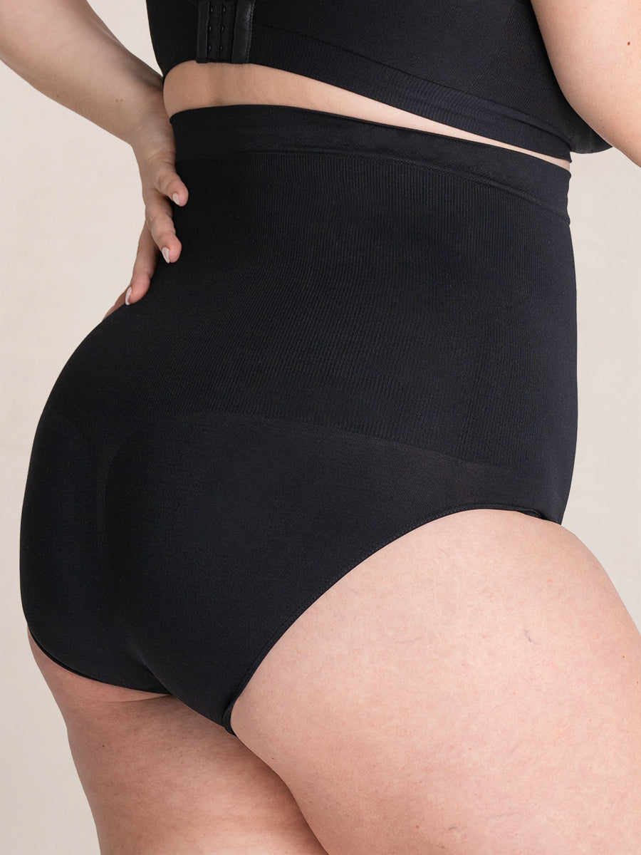 High waist Body Shaper Tummy Control Panty black M/L