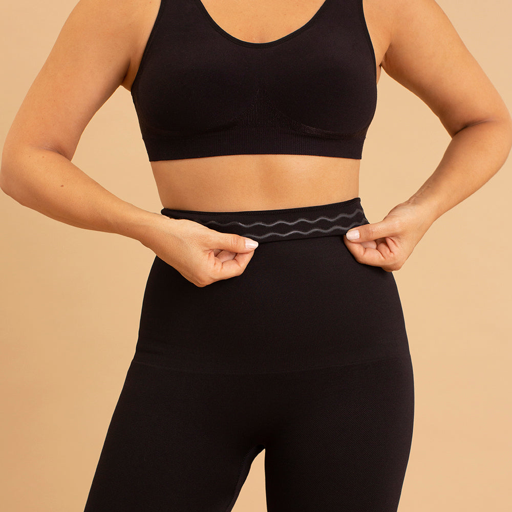 Wide Waistband Blackout Cotton Leggings