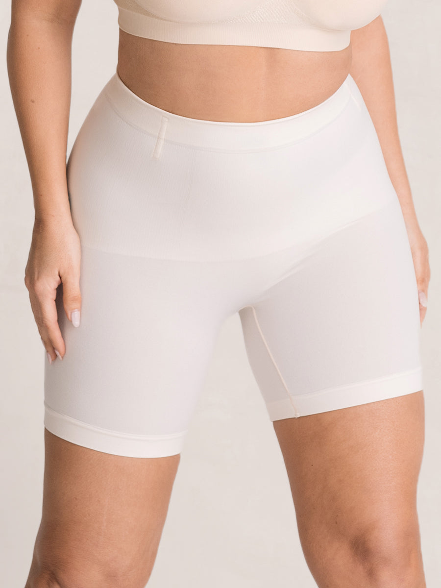 Mid-Waisted Shaper Short 360 shaping, anti-roll down