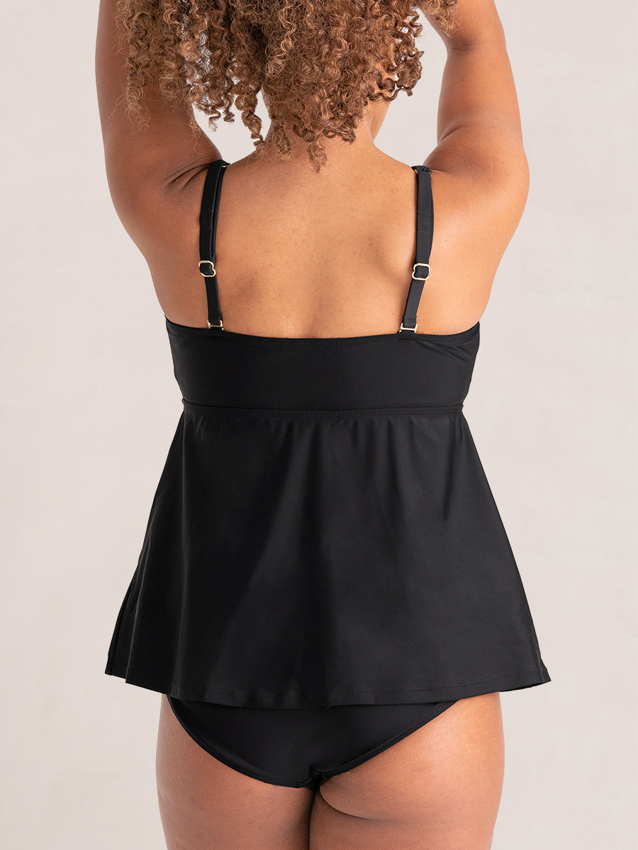 Tankini Convertible straps for customizable lift & support