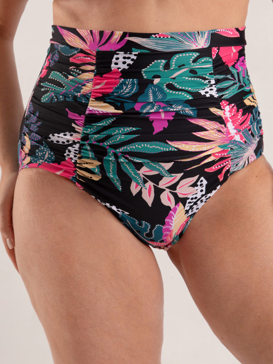 Shapewear Bikini bottom Tropical Print