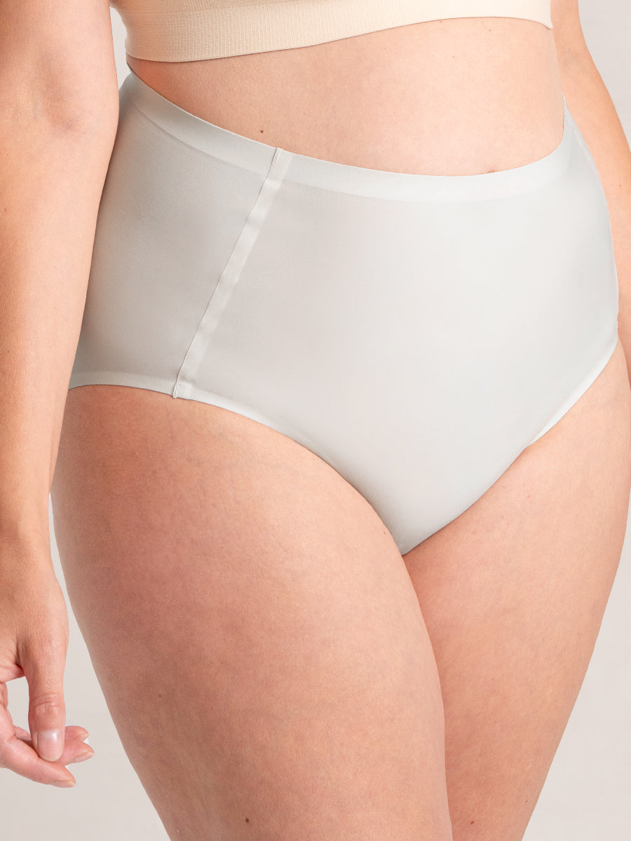 Truekind Seamless Brief Silver Gray