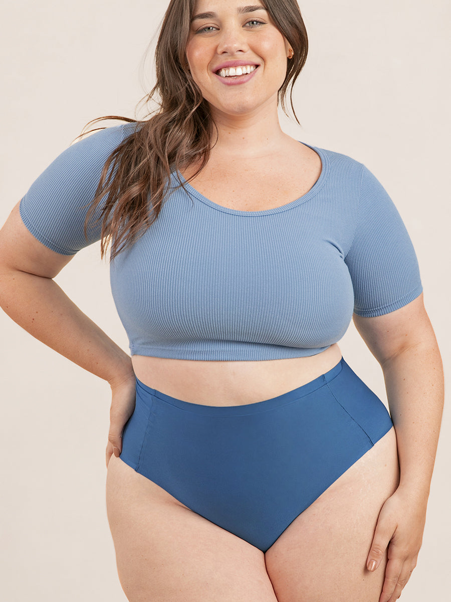 Seamless Brief BLUE LOOK