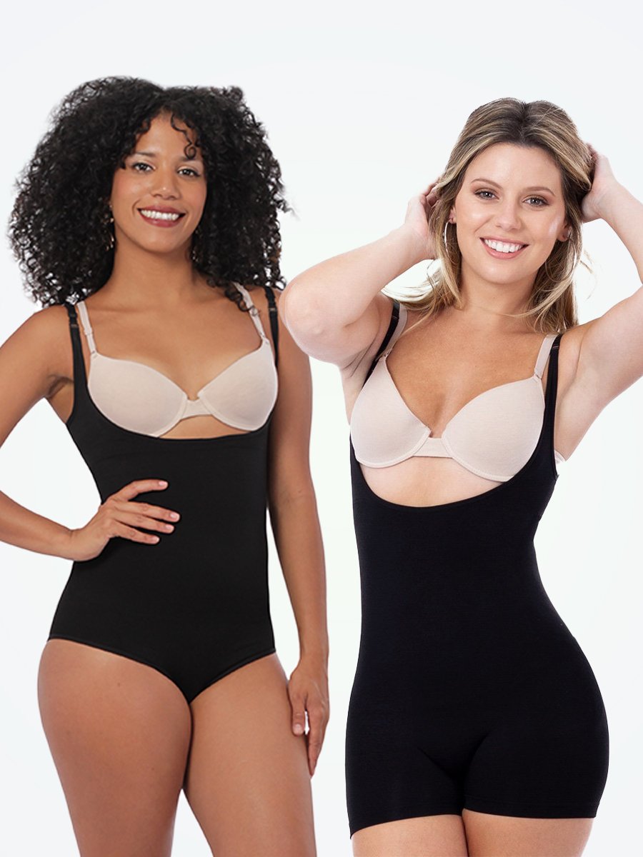 Bundle Shapermint Essentials - 1 Open-Bust Shaper Bodysuit Shaper