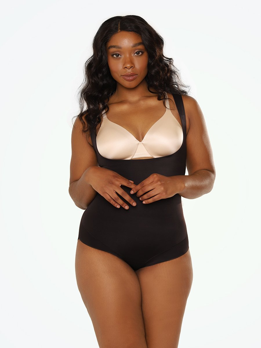 Women's Back Magic Extra Firm Torsette Thigh Slimmer Nude XL (Women's 14-16)