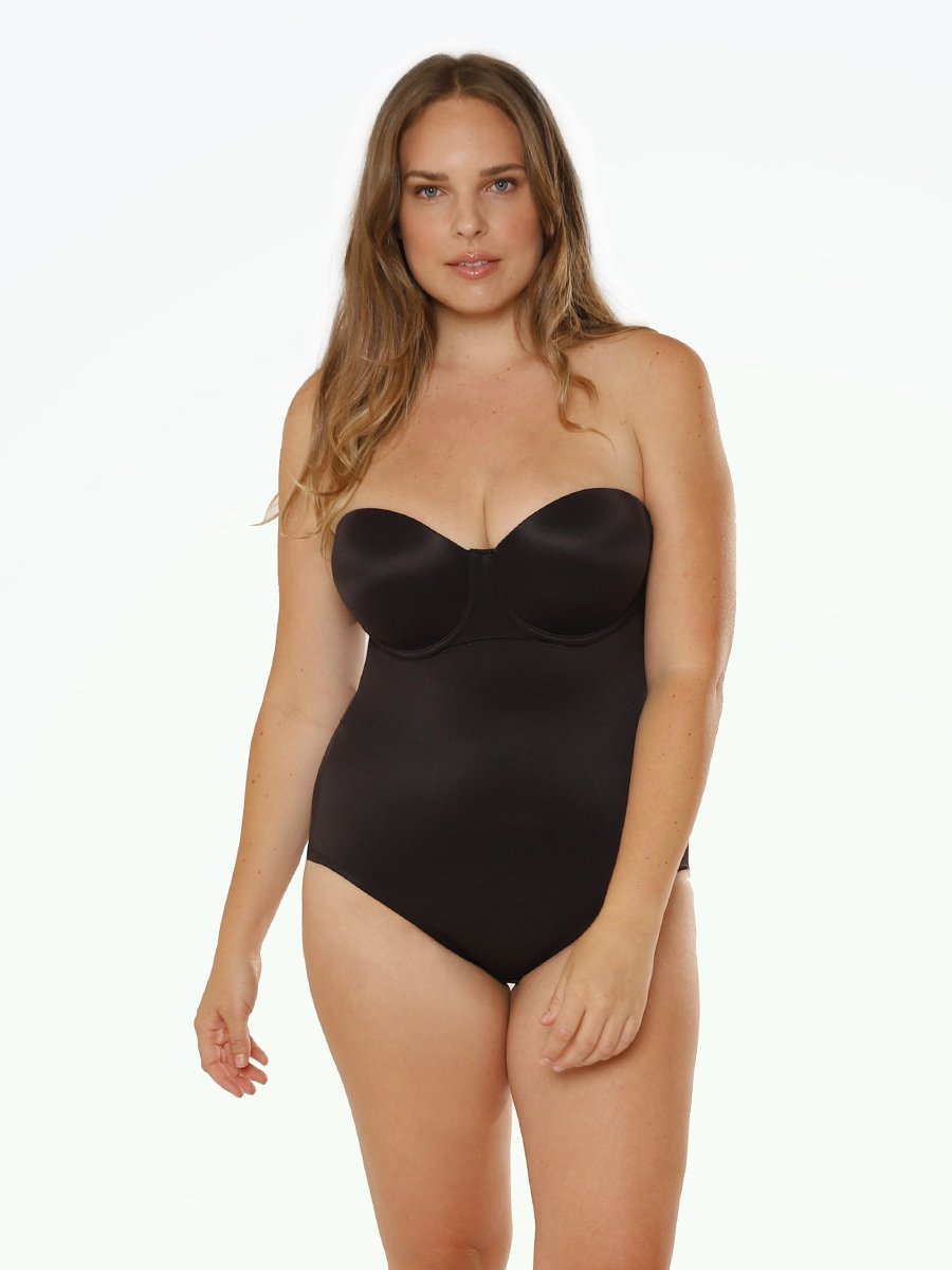 A supportive strapless shapewear bodysuit for only $30?! 🙌🏼 this