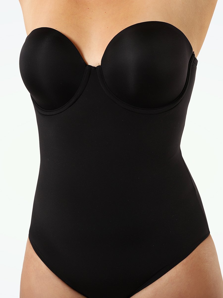 Wacoal Black Reshape Strapless Shaping Underwire Padded