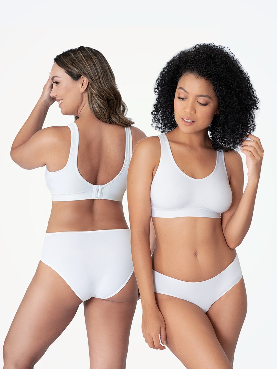 Shapermint Truekind Bra 2 White / XL Offer: Truekind® 2-Pack Daily Comfort Wireless Shaper Bra - 60 percent