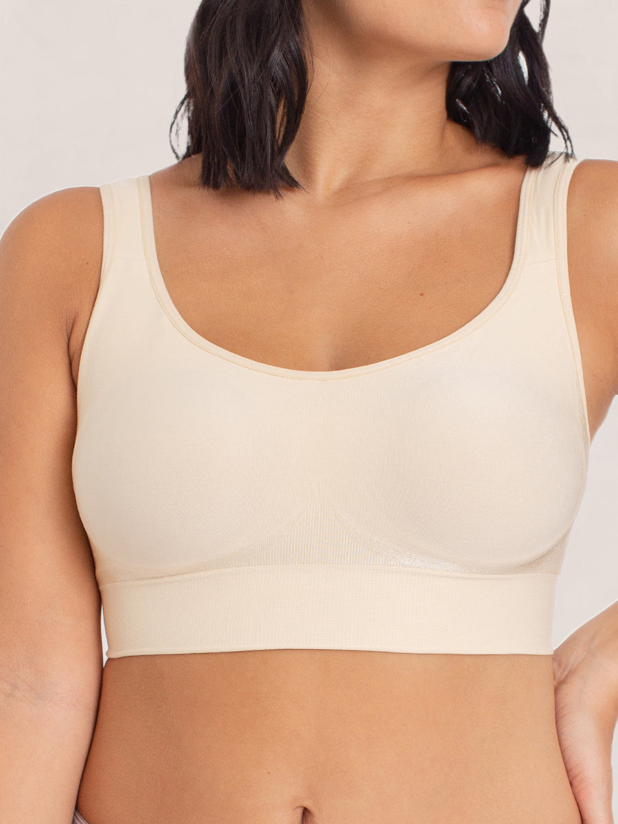 Truekind Enhanced Comfort Wireless Shaper Bra - Multiple Sizes and Colors!