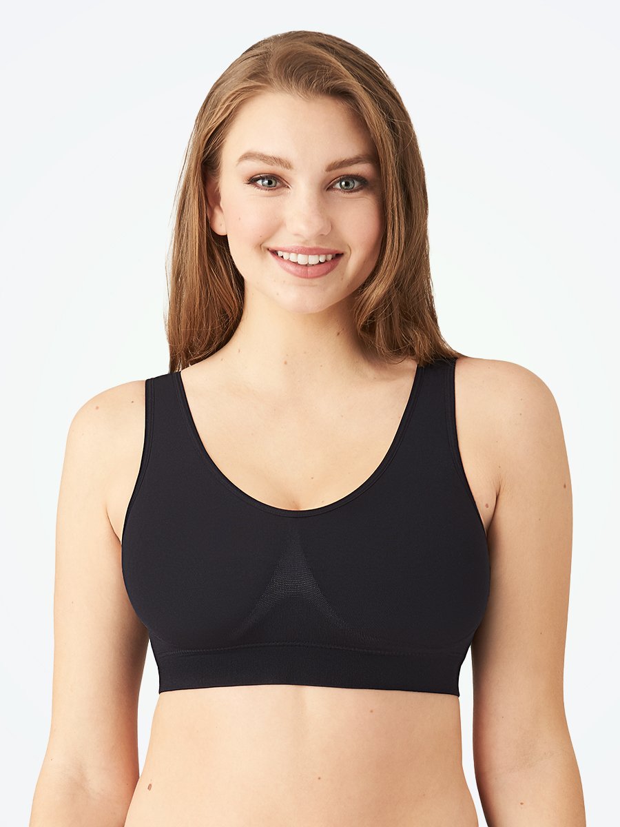 Wacoal Lingerie : Wacoal Smoothen Padded Non Wire Full Cup Bra - Black  Online