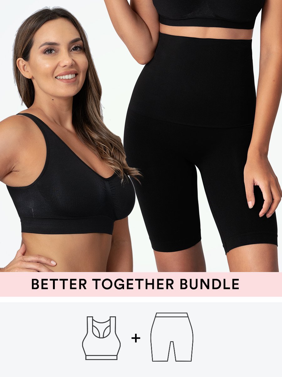 Bundle Truekind® & Shapermint Essentials - 1 Shaping Bra + 1 High