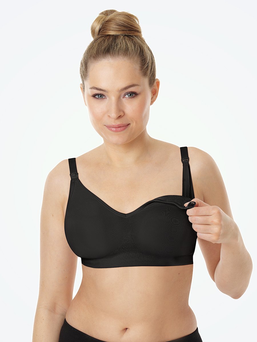 Playtex black Nursing Seamless Wirefree Bra