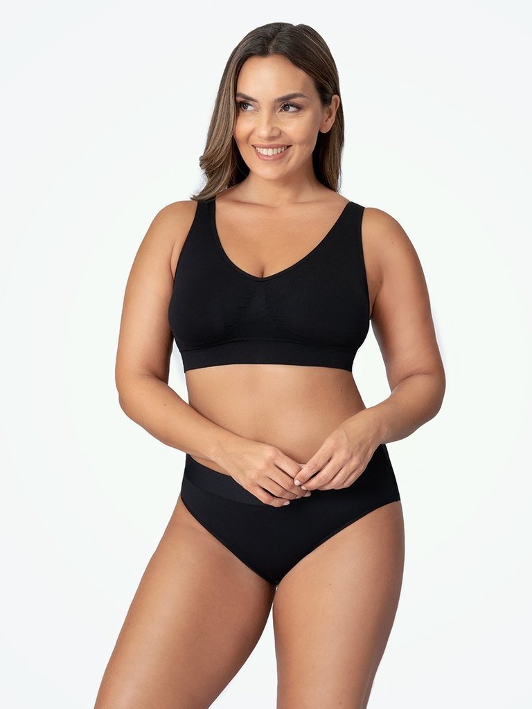 Shapermint Truekind Bra Black / XS Truekind® Everyday Throw-on Wireless Bralette