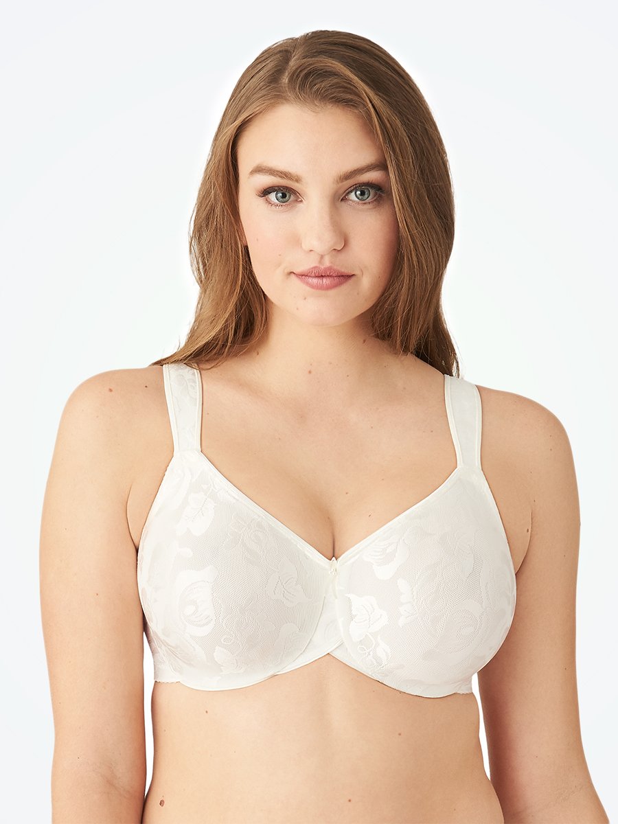 Wacoal Embrace Lace Wireless Bralette (White)