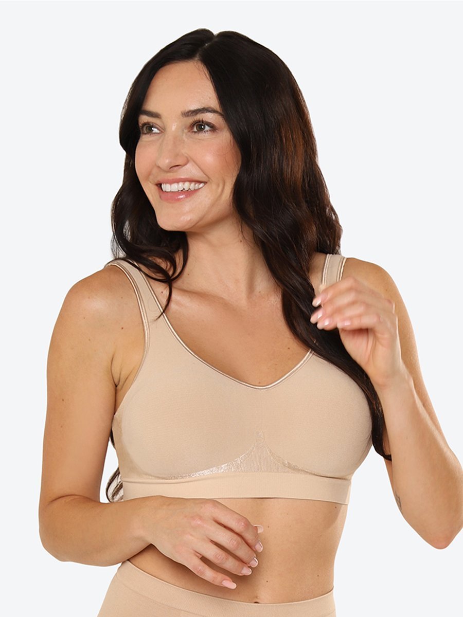 Bali Wirefree Bra Comfort Revolution ComfortFlex Fit Shaping Seamless  Adjustable 3488 