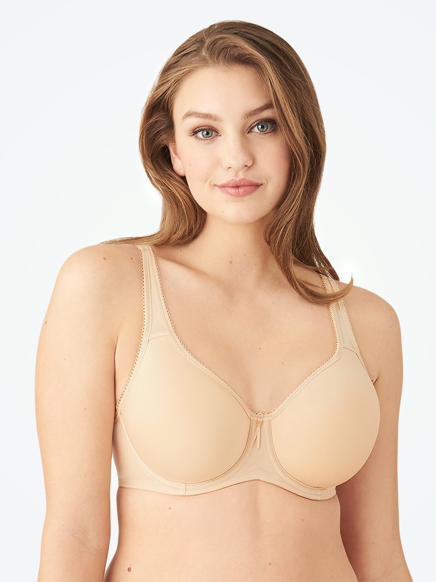 Comfort Intended Underwire T-Shirt Bra Au Natural 40D by b.tempt'd by Wacoal