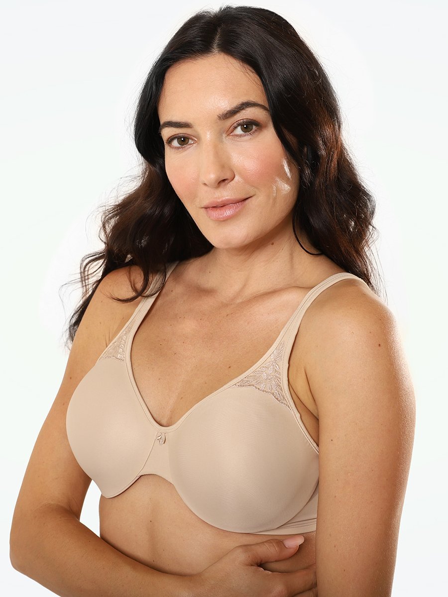 Bali Passion for Comfort Minimizer Bra, Full-Coverage Underwire Bra with  Seamless Cups, Everyday Bra, No-Bulge Smoothing, White, 36G : :  Clothing, Shoes & Accessories