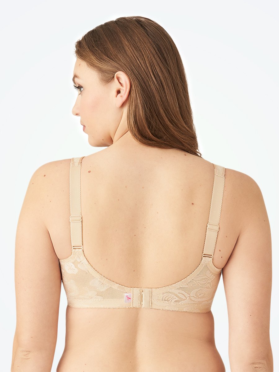 Wacoal NEW Beige Nude Women's Size 34D Lace-Back Full Coverage Bras $65