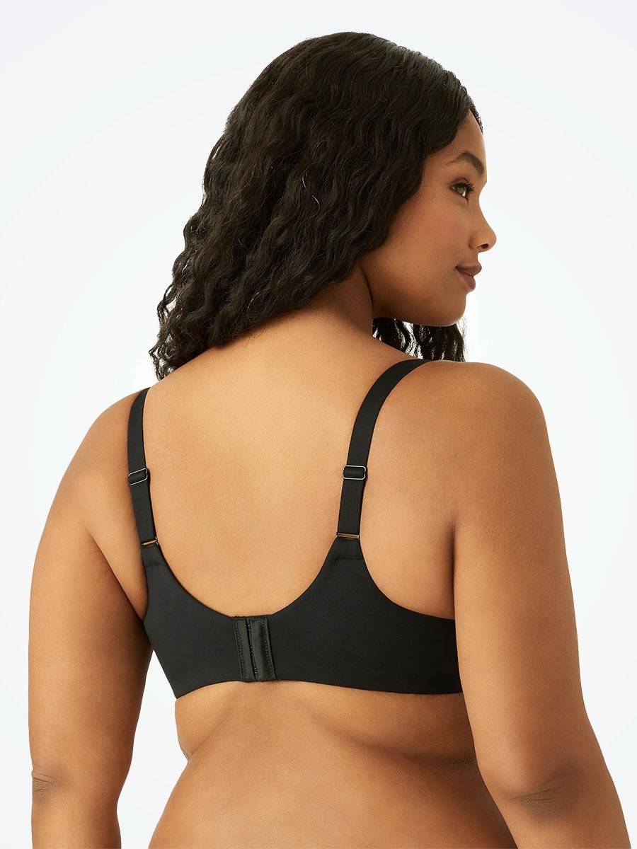 Bra Fitter Help Plus Size Woman Find Perfect Fit. Back View Stock Photo -  Image of proper, band: 281187356