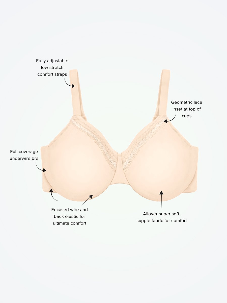 Wacoal: NEW! Wire Free Bra For Ultimate Comfort