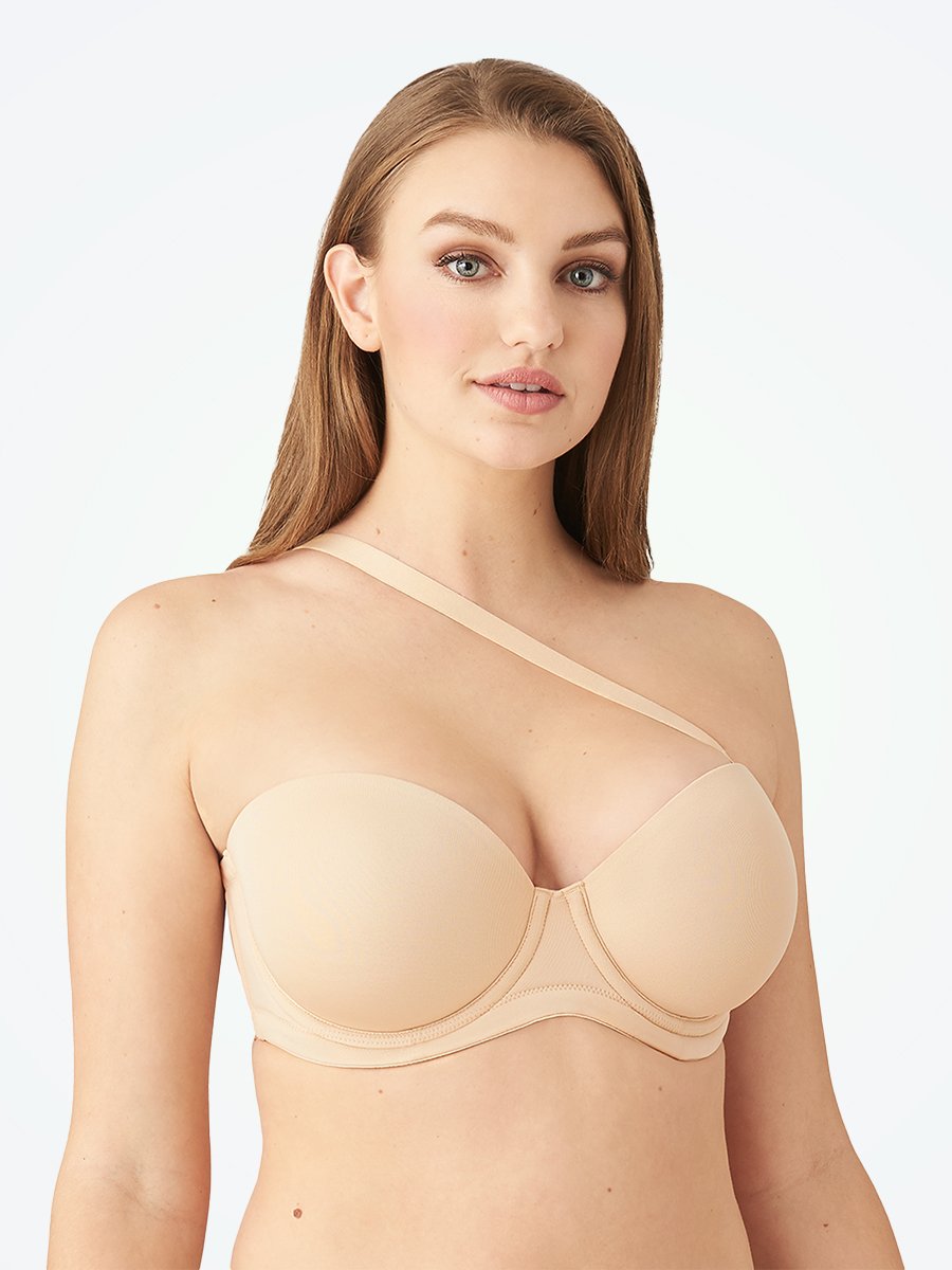 Wacoal Beige Red Carpet Strapless Bra Full Busted Underwire #854119-30G NEW