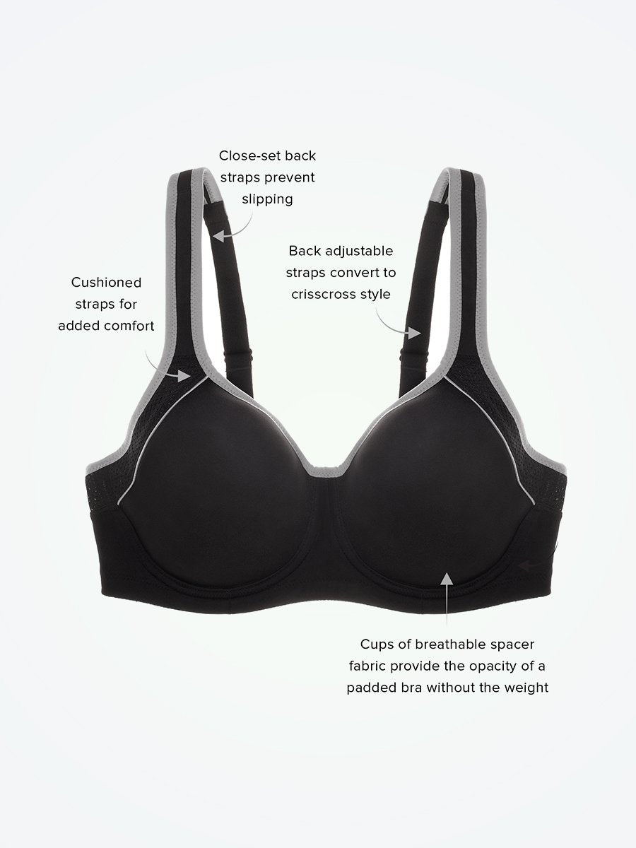 Lindsey Sport Contour Underwire Bra