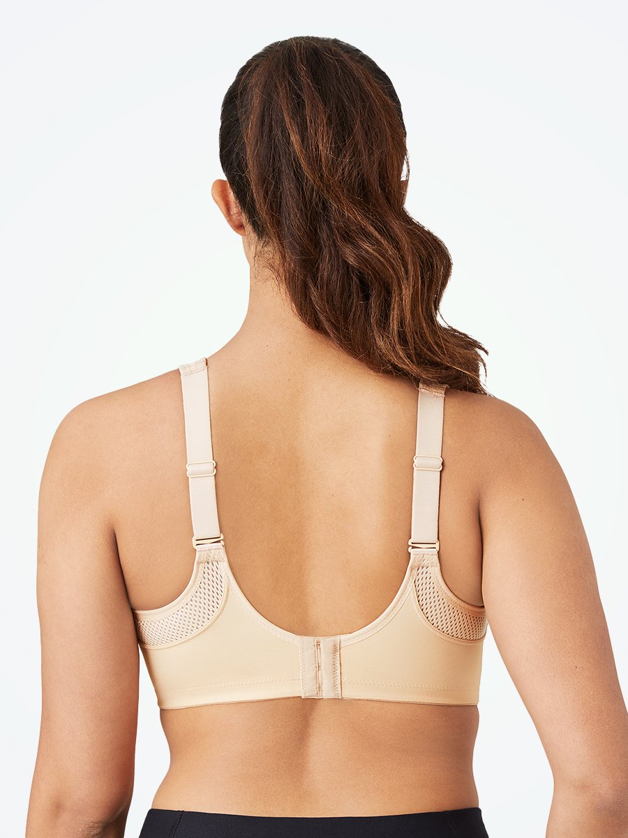 Fvwitlyh Wonderbra Bras For Women Women Yoga Sports Front Closure  Extra-Elastic Breathable Lace Trim Bra Underwear Pink,XL 