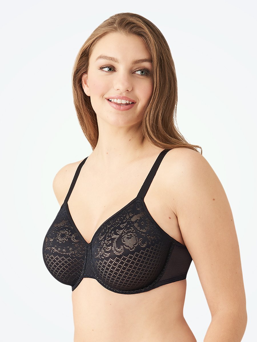 Wacoal Visual Effects Underwire Minimizer Bras for Women - Up to