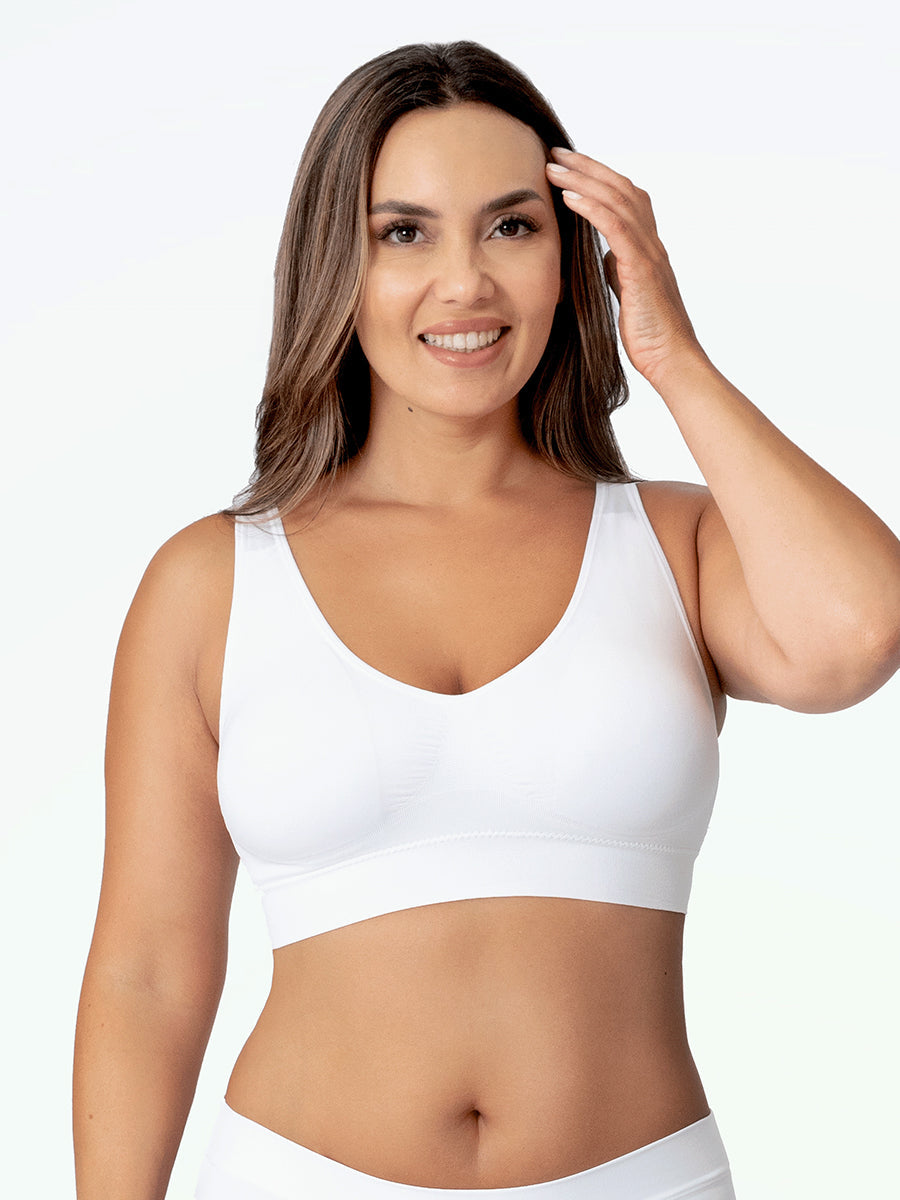 Shapermint - Once you wear it you will never want to take it off. The ⭐ Truekind™ Everyday Essential Throw-on Wirefree Bra⭐gives you unbeatable  comfort all day long while delivering natural lift and