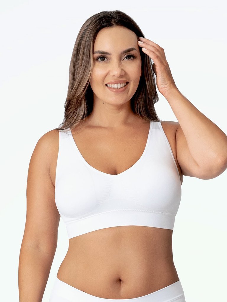 Shapermint Truekind Bra White / XS Truekind® Everyday Throw-on Wireless Bralette