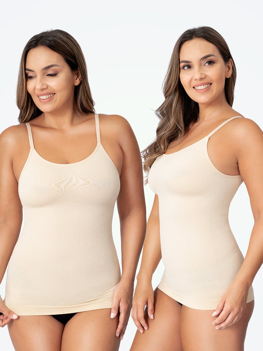 Shapermint Empetua Camis & Tanks Nude / M Offer: Empetua® 2-Pack Scoop Neck Cami - 70 percent OFF