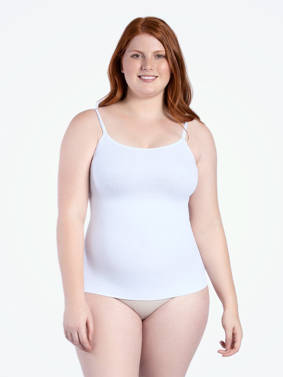 Your Contour White Bolero Short Sleeve ARM Shapewear Tank, Slimming Arm  Shaper Crop Top, Cami Shaper with Short Sleeve 