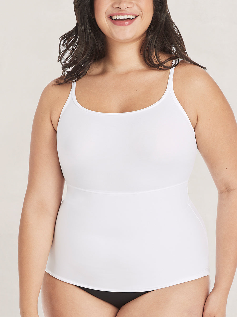 Maidenform White Women's Size Medium M Tummy Shaping Camisole #701 for sale  online