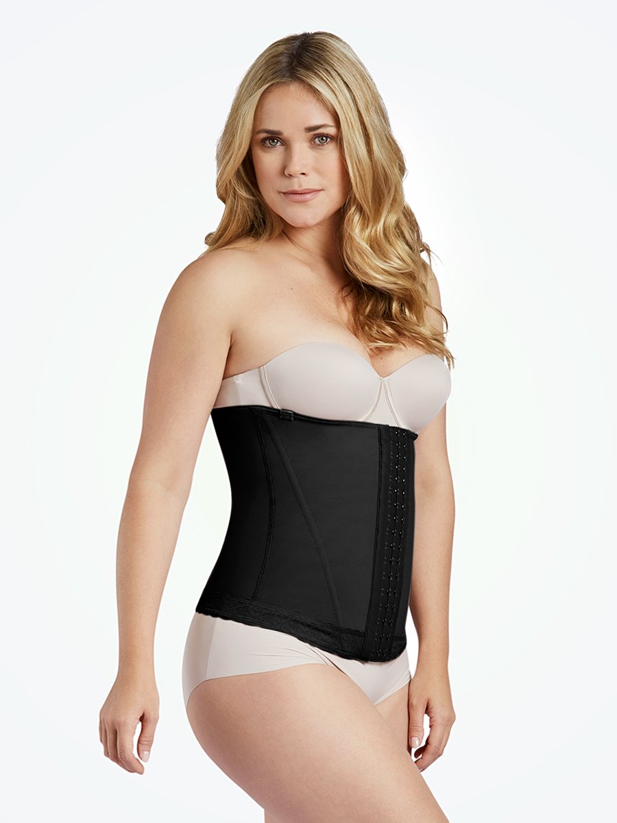 Waist Trainer Corset And Trimmer - Black