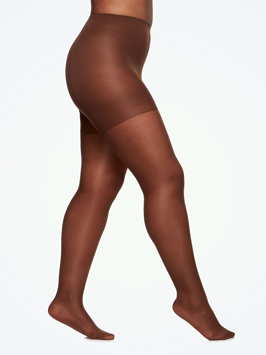 Support Pantyhose with Medium Leg, Control Panty & Reinforced Toe