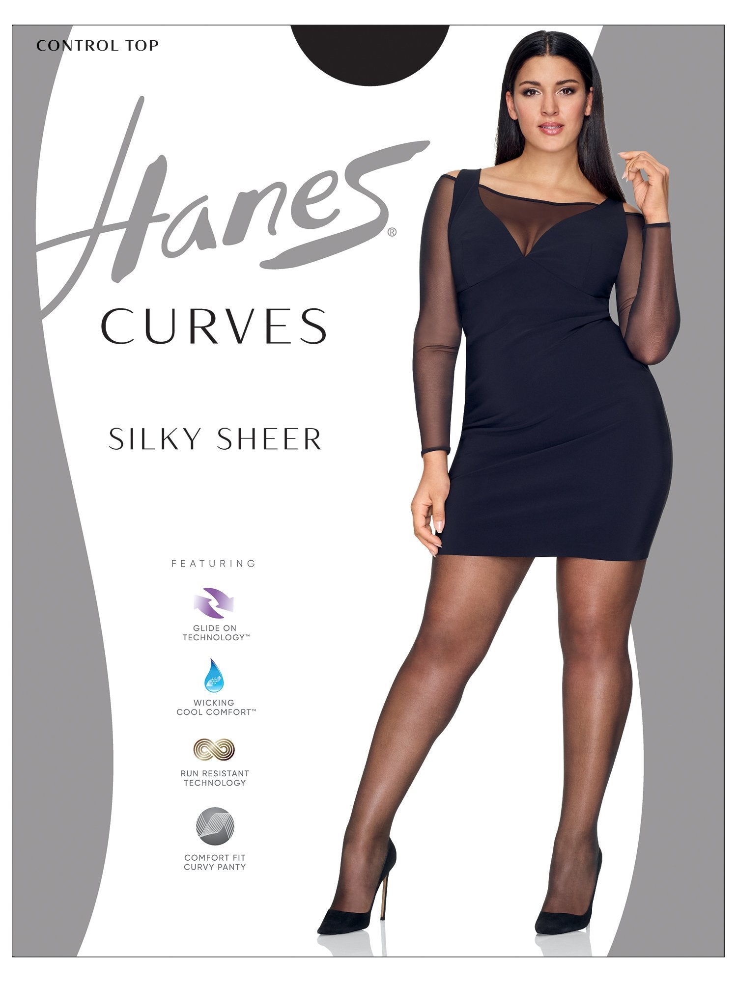 Hanes Curves Plus Size Fishnet Tights - Macy's