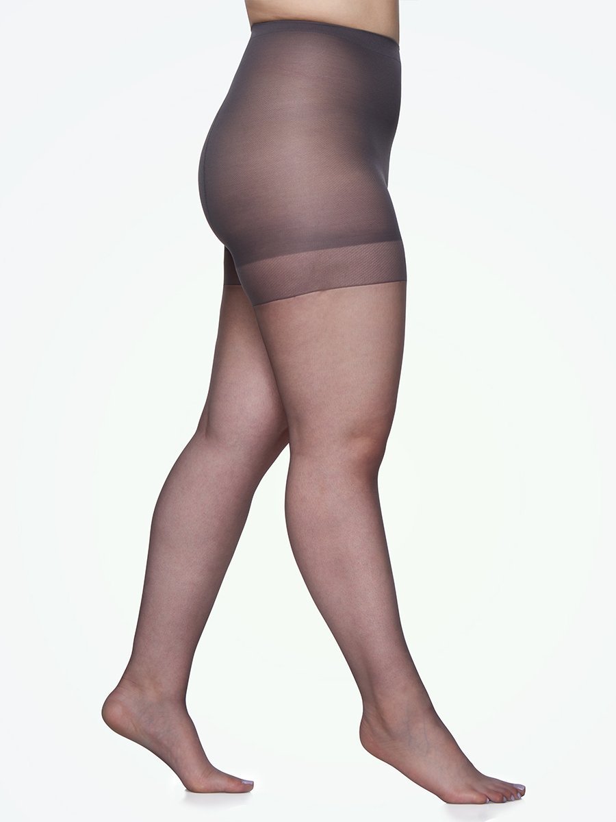 Shapermint Berkshire Hosiery Off Black / Q-Petite Berkshire® Queen Ultra Sheer Hosiery