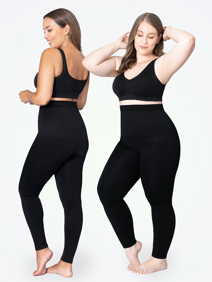 NWT! - Shapermint High Waisted Shaping Leggings BLACK size XL - Helia Beer  Co