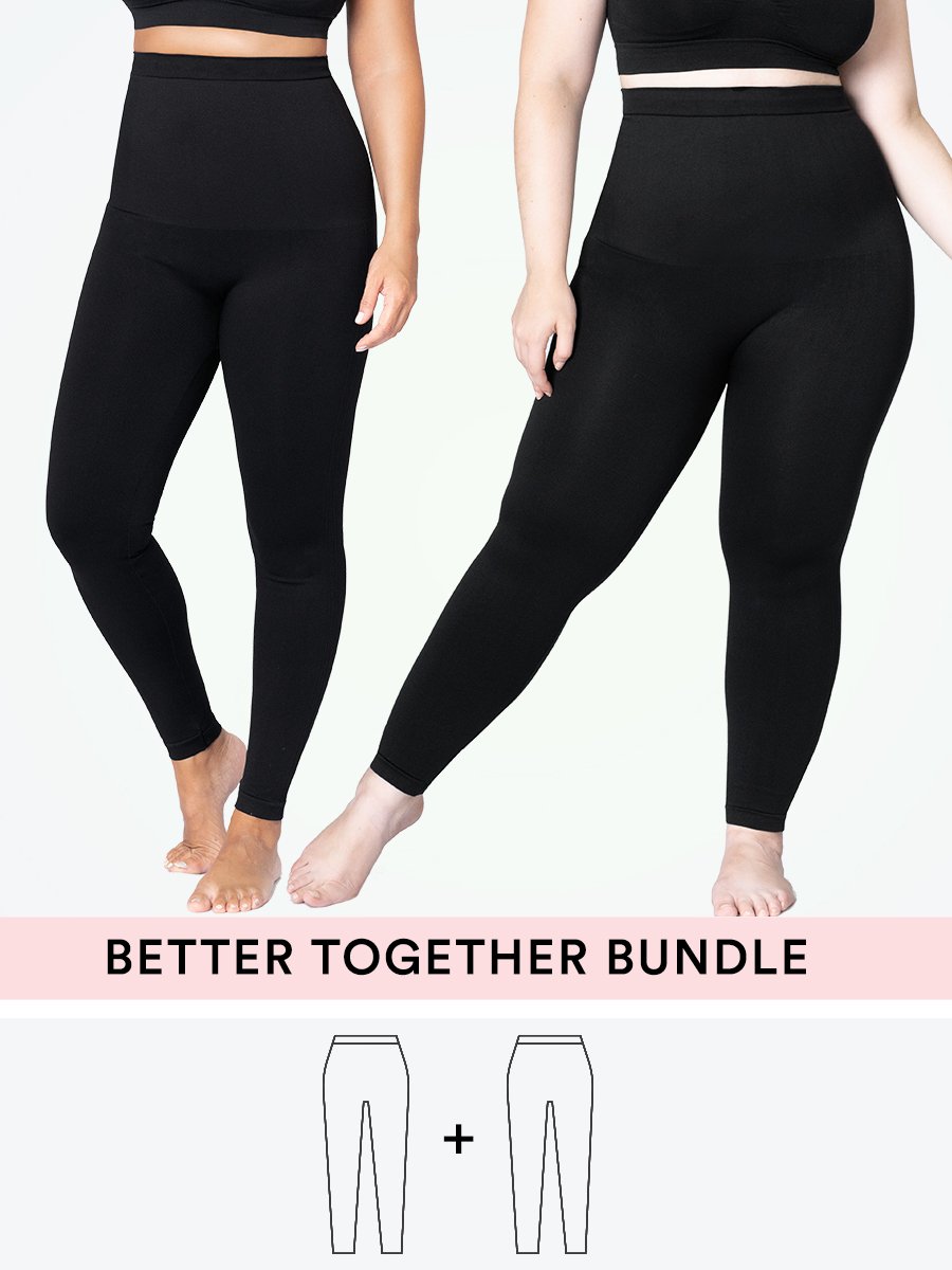Womens Black High-waisted Shaper Tights - Pack of 2, Shop Today. Get it  Tomorrow!