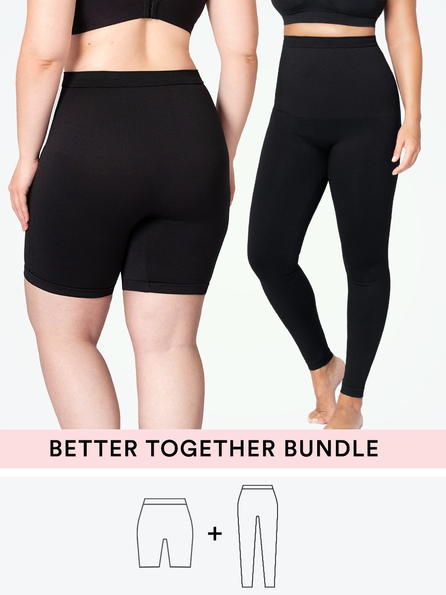 NEW $60 Shapermint Empetua [ Medium ] High Waisted Shaping Leggings Black  #5718b