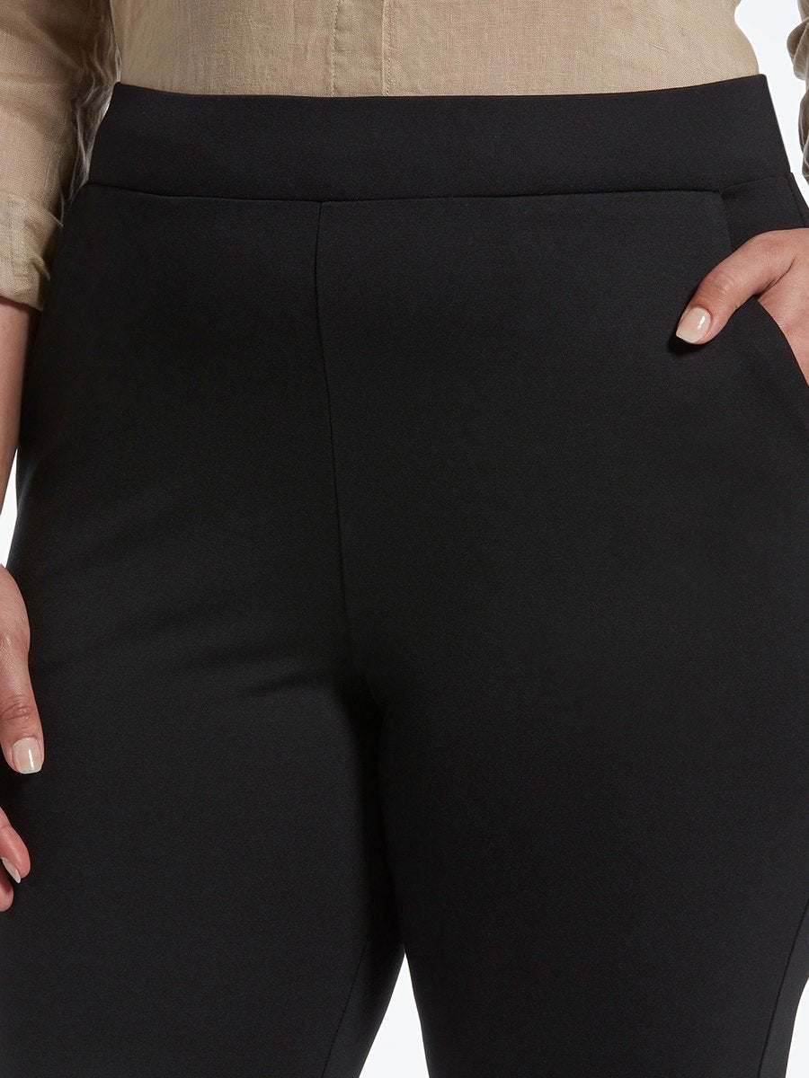 Hue® Ponte 7/8 Leggings with Side Opening