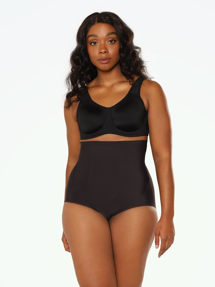 TC Fine Shapewear Just Enough Basic Colors Plus Size High Waist Thigh – The  Bra Genie