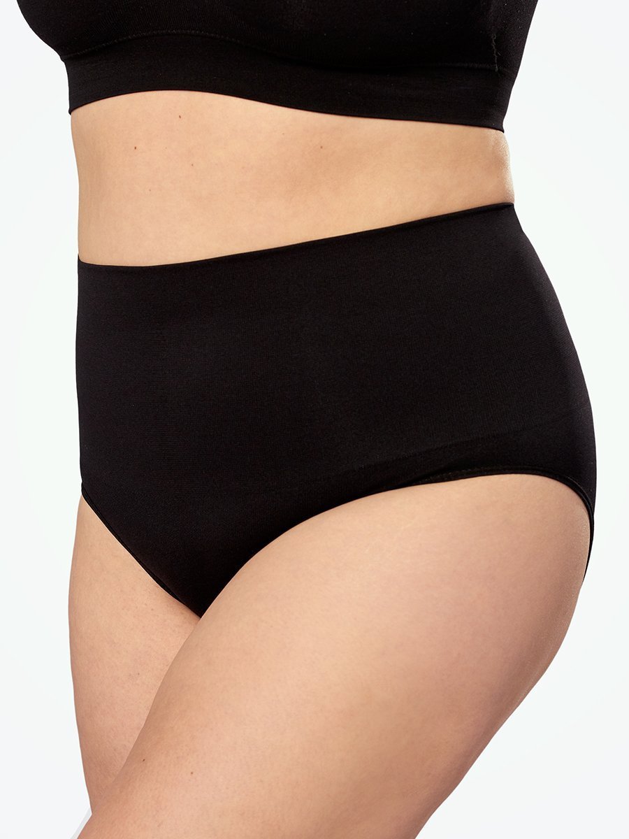 SHAPERMINT All Day Every Day Shaper Panty Brief Black