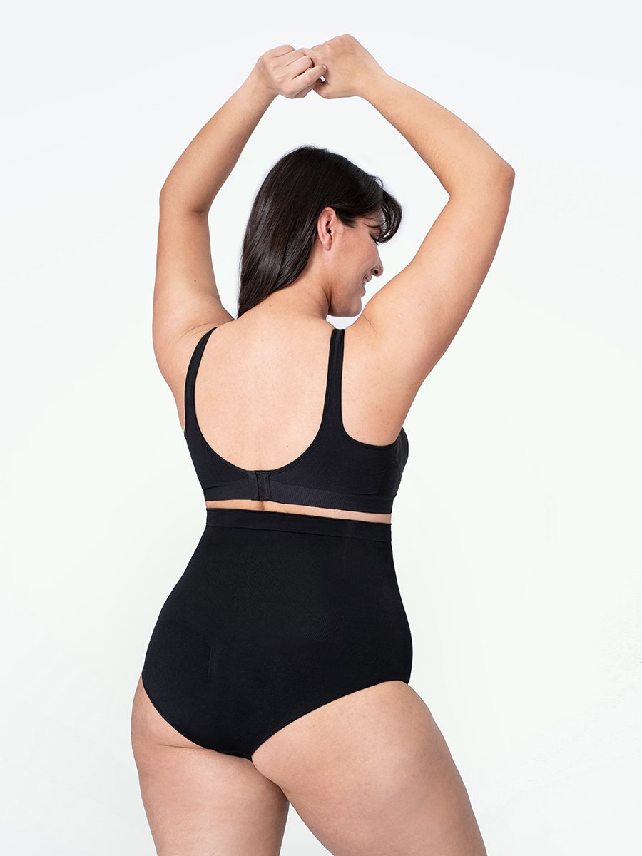 Shapermint Everyday Comfort High-Waisted Shaper Panty 3XL Black NEW 54008