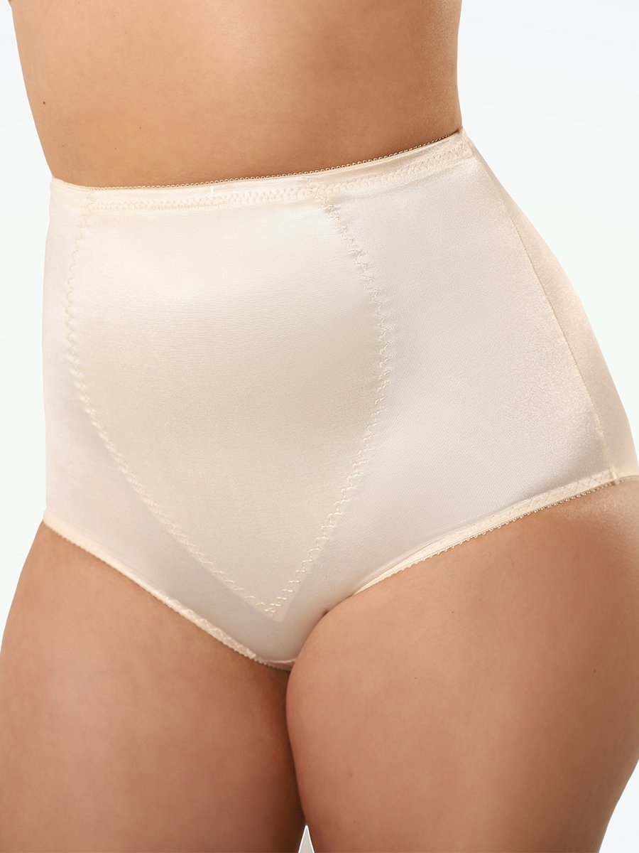 Cupid Women's 2-Pack Shapewear Brief Panty with Tummy Panel