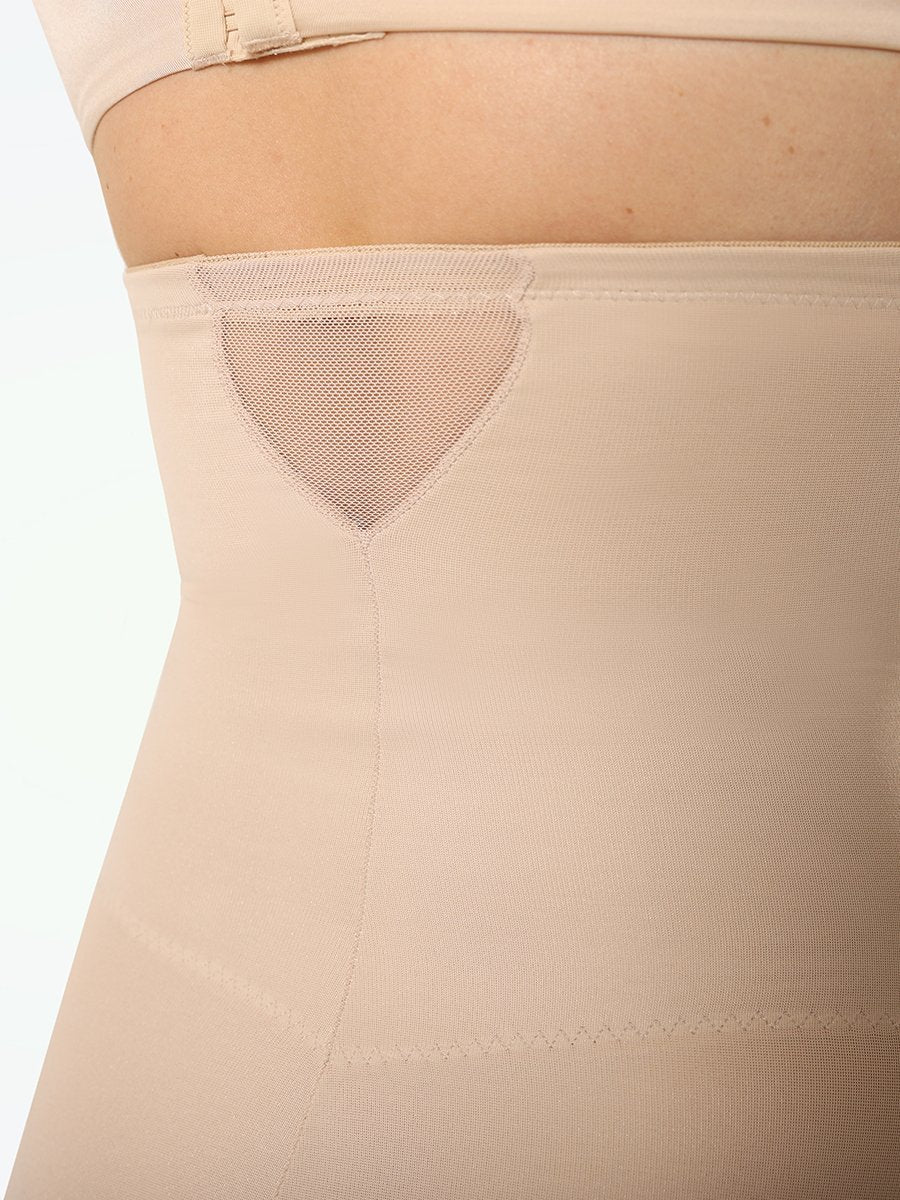 Shapewear Extra Firm Sexy Sheer Shaping High Waist Brief Lacy