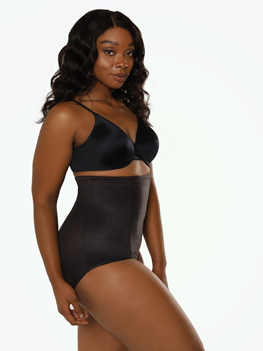 MIRACLESUIT Black Extra Firm Control Hi Waist Flexible Fit Brief